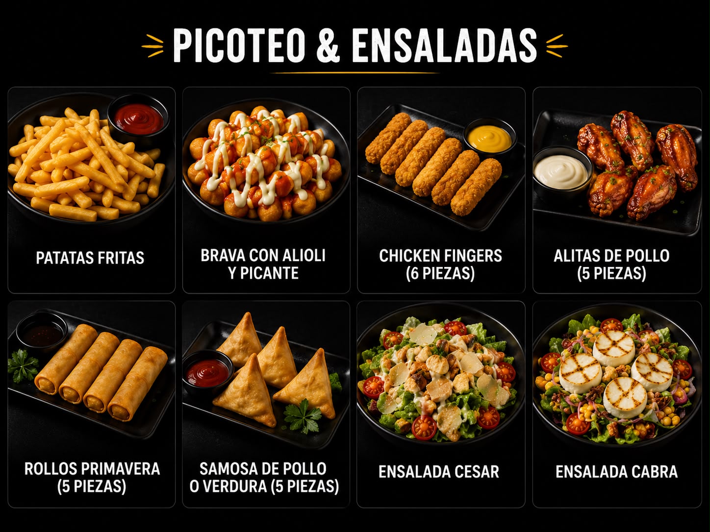 Picoteo y Ensaladas